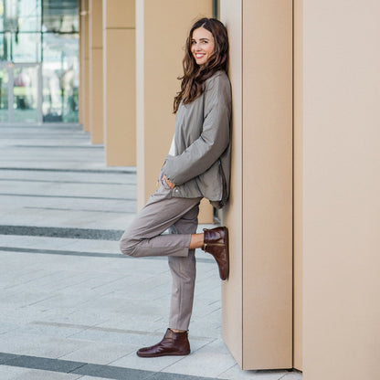 Shapen - IVY 2.0 Barefoot Ankle Boots - Brown (Womens)