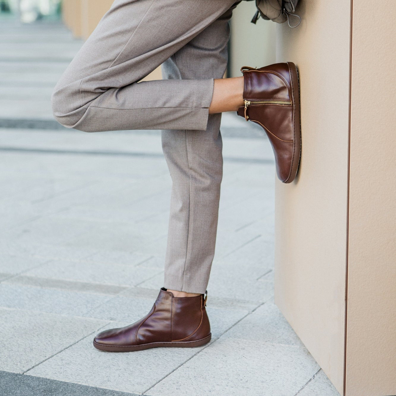 Shapen - IVY 2.0 Barefoot Ankle Boots - Brown (Womens)