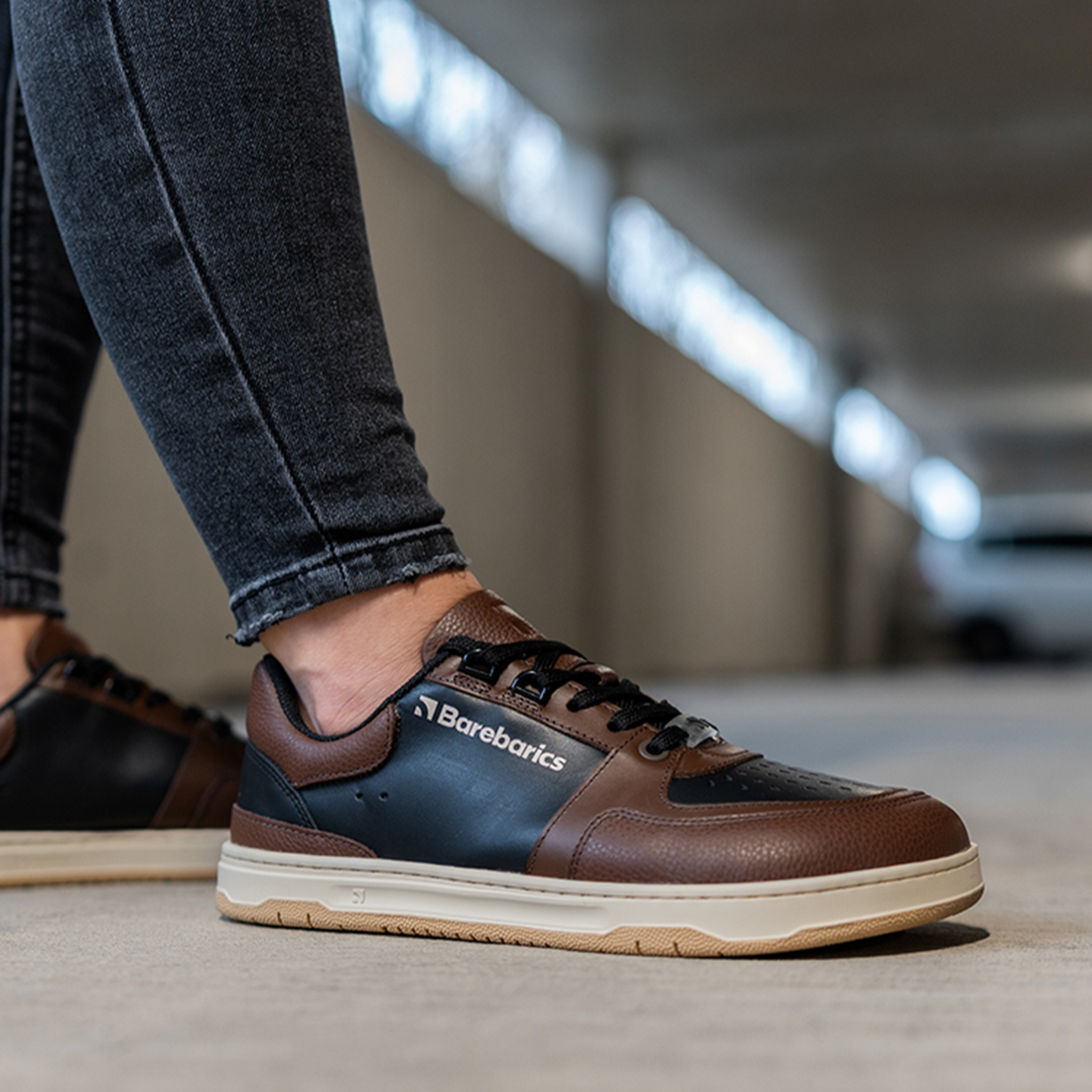 Barebarics - Wave - Black &amp; Dark Brown - (Mens)