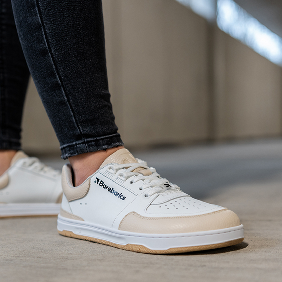 Barebarics - Wave - White &amp; Beige - (Unisex)