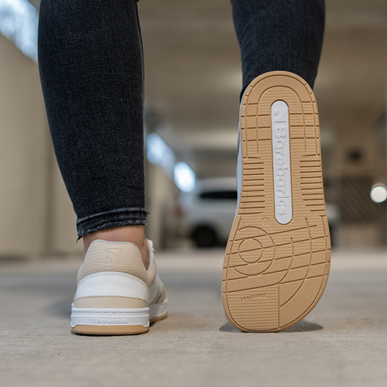 Barebarics - Wave - White &amp; Beige - (Unisex)