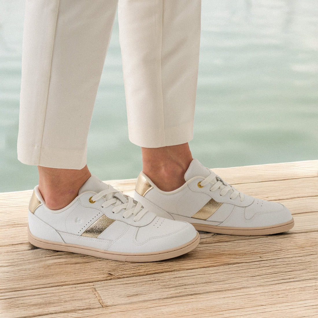 Be Lenka - Cellestia - White &amp; Gold - (Womens)