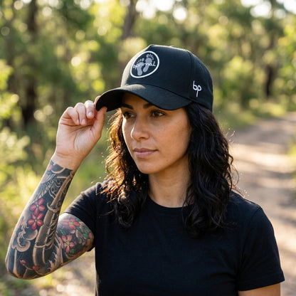 Bprimal Snapback Cap (Sustainable Cotton) - Black