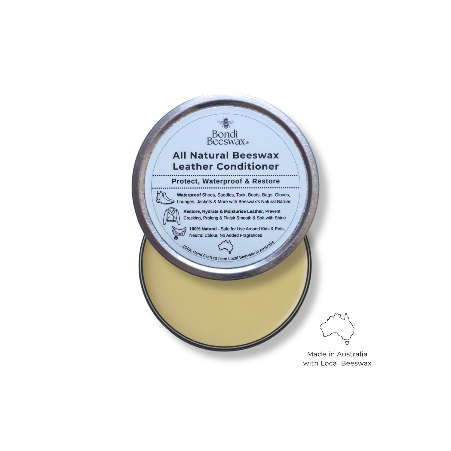 Bondi Beeswax Leather Conditioner &amp; Waterproof Wax