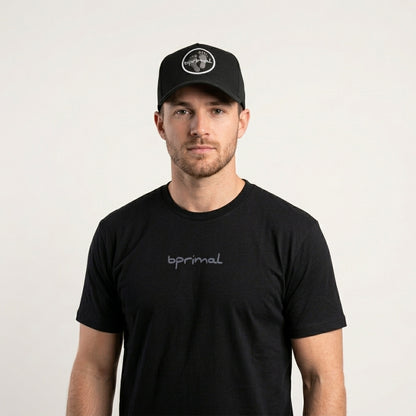 Bprimal Snapback Cap (Sustainable Cotton) - Black