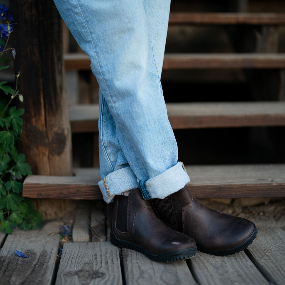 XeroShoes - Ridgeway Leather Chelsea Boot - Mens - Dark Brown