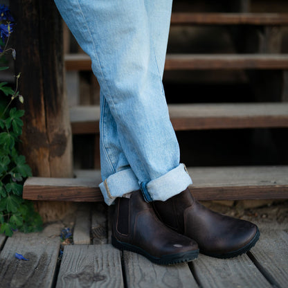 XeroShoes - Ridgeway Leather Chelsea Boot - Mens - Dark Brown