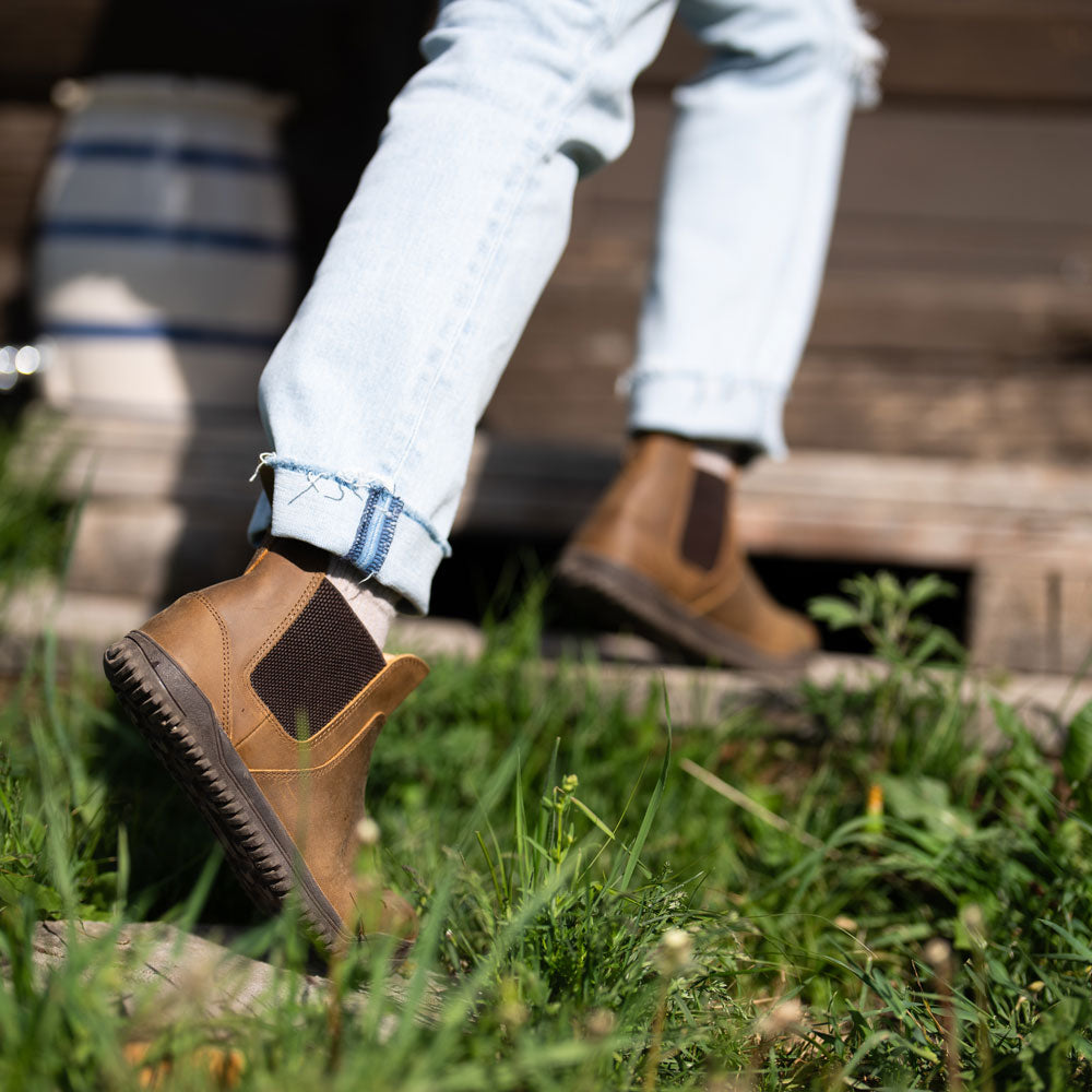 XeroShoes - Ridgeway Leather Chelsea Boot - Womens - Brown