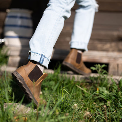 XeroShoes - Ridgeway Leather Chelsea Boot - Womens - Brown