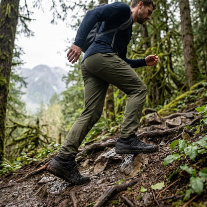 XeroShoes - Scrambler Trail Low WP - Mens - Black/Asphalt