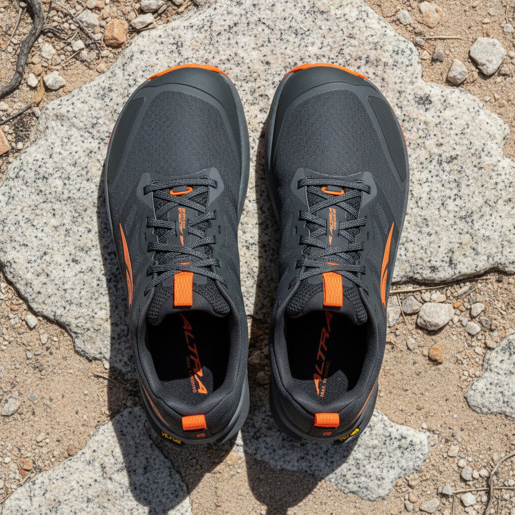 Altra - Lone Peak 9+ Black/Orange - Mens