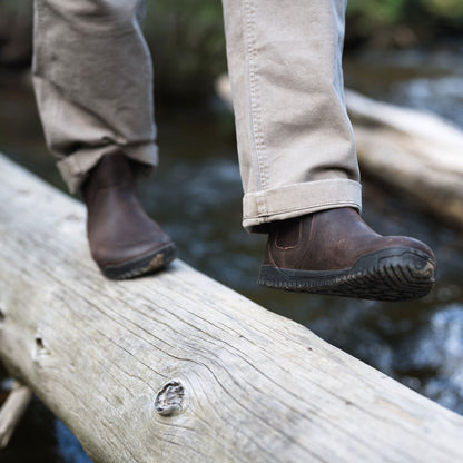 XeroShoes - Ridgeway Leather Chelsea Boot - Mens - Dark Brown
