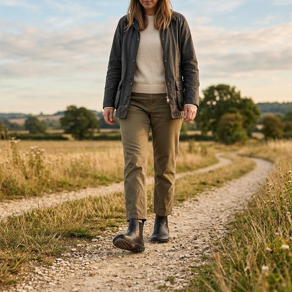 Vivobarefoot Geo Chelsea - Obsidian (Womens)