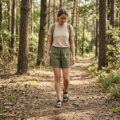 Vivobarefoot Sensus Yin Sandal (Womens) - Obsidian