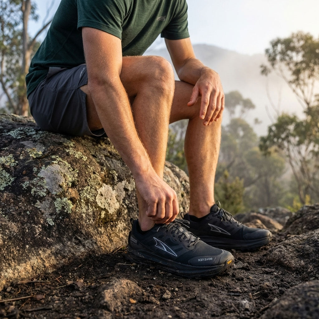 Altra - Lone Peak 9+ GTX - Black/Black - Mens