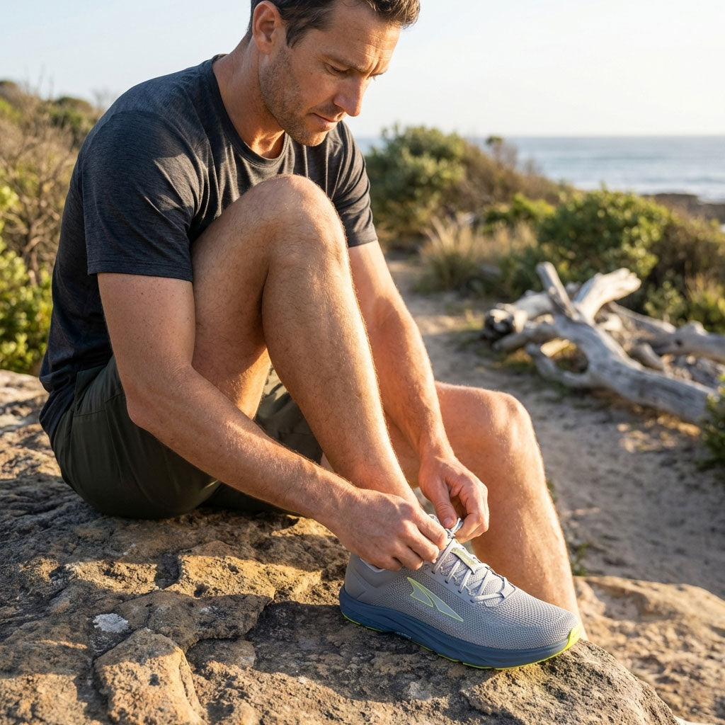 Altra - Escalante 4 - Grey/Lime- Mens