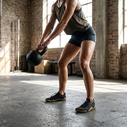 Vivobarefoot Motus Flex Natural (Womens) - Obsidian
