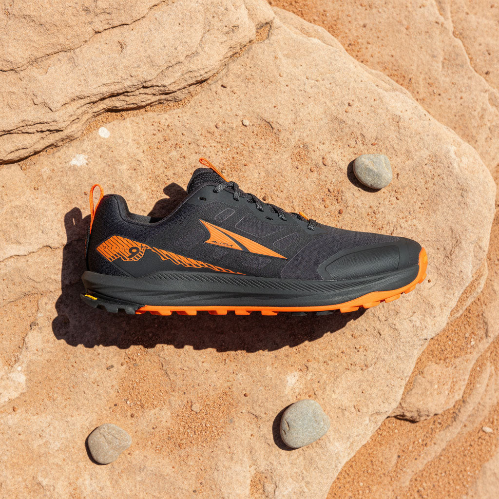 Altra - Lone Peak 9+ Black/Orange - Mens