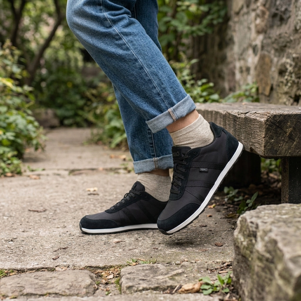 XeroShoes - Wynn - Womens - Black &amp; White