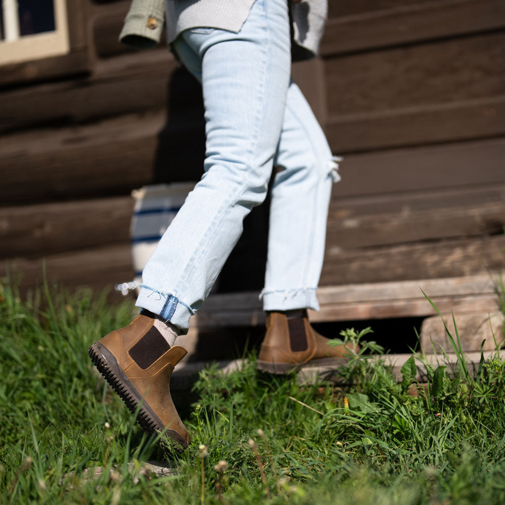 XeroShoes - Ridgeway Leather Chelsea Boot - Womens - Brown