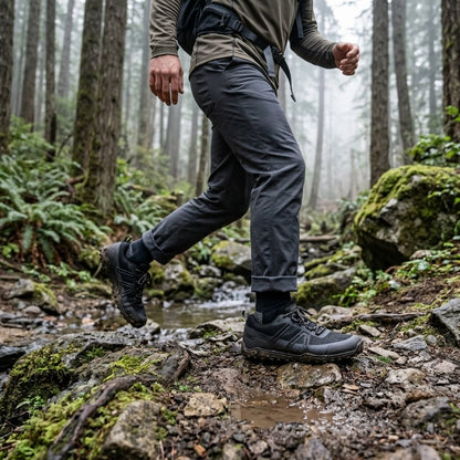 XeroShoes - Scrambler Trail Low WP - Mens - Black/Asphalt