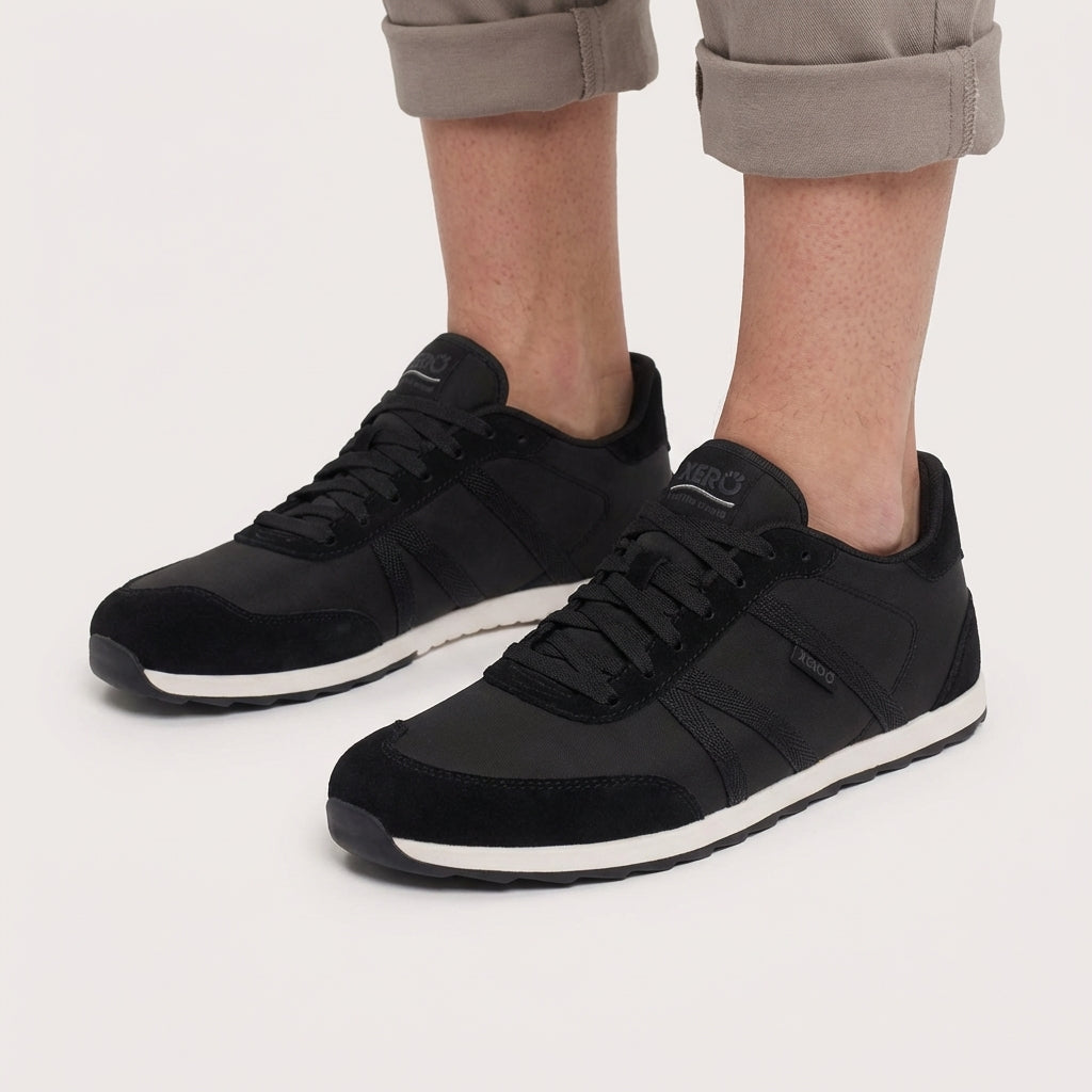 XeroShoes - Wynn - Mens - Black &amp; White