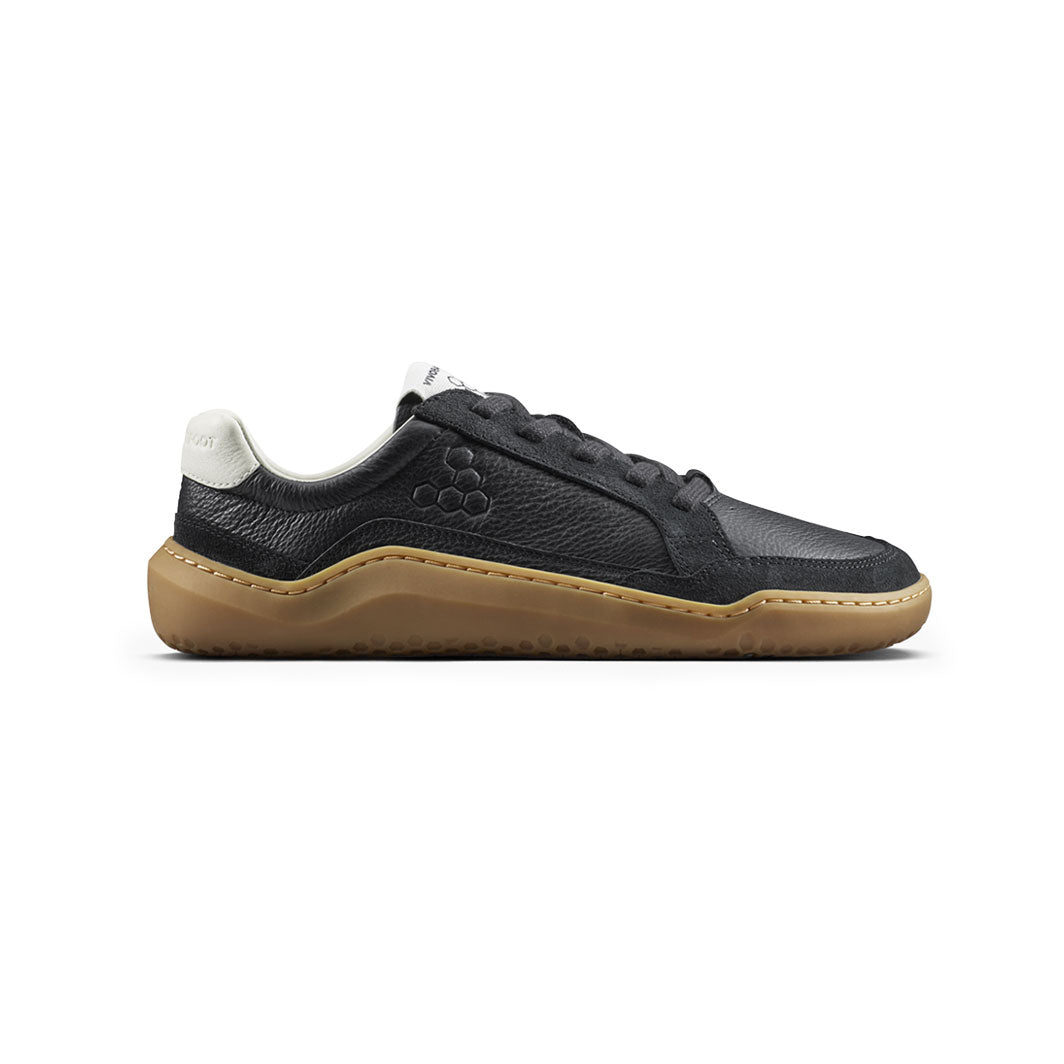 Vivobarefoot Gobi III Sneaker Leather (Womens) - Obsidian