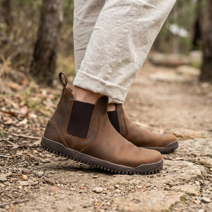 XeroShoes - Ridgeway Leather Chelsea Boot - Womens - Brown