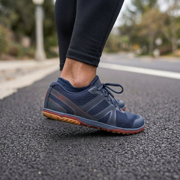 XeroShoes HFS II - Mens Runners - Vintage Indigo/Red Ochre display picture 3