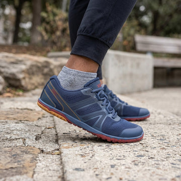 XeroShoes HFS II - Mens Runners - Vintage Indigo/Red Ochre display picture 1