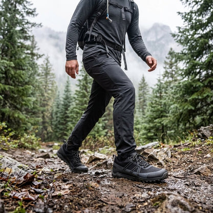 XeroShoes - Scrambler Trail Low WP - Mens - Black/Asphalt
