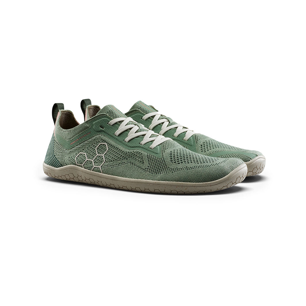 Vivobarefoot Primus Lite Knit Natural (Mens) - Dusty Green