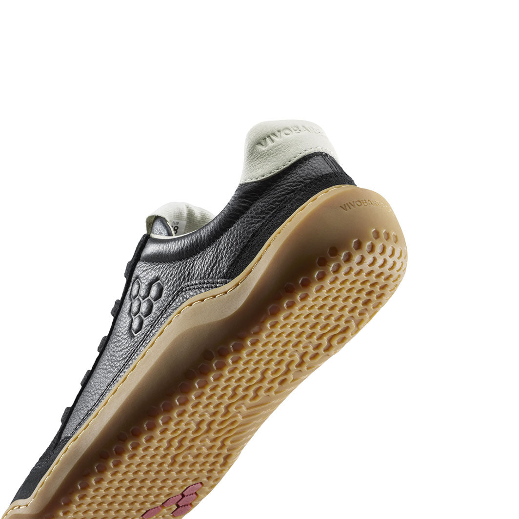 Vivobarefoot Gobi III Sneaker Leather (Womens) - Obsidian