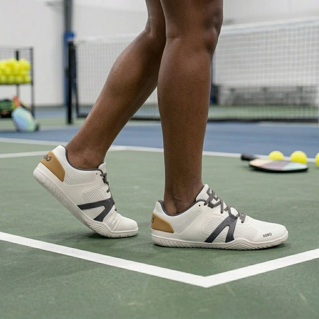 XeroShoes - 360 Rally - Barefoot Court Shoe - Womens - White Asphalt