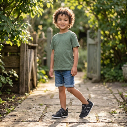 XeroShoes - Prio - Little Kids - Black/White