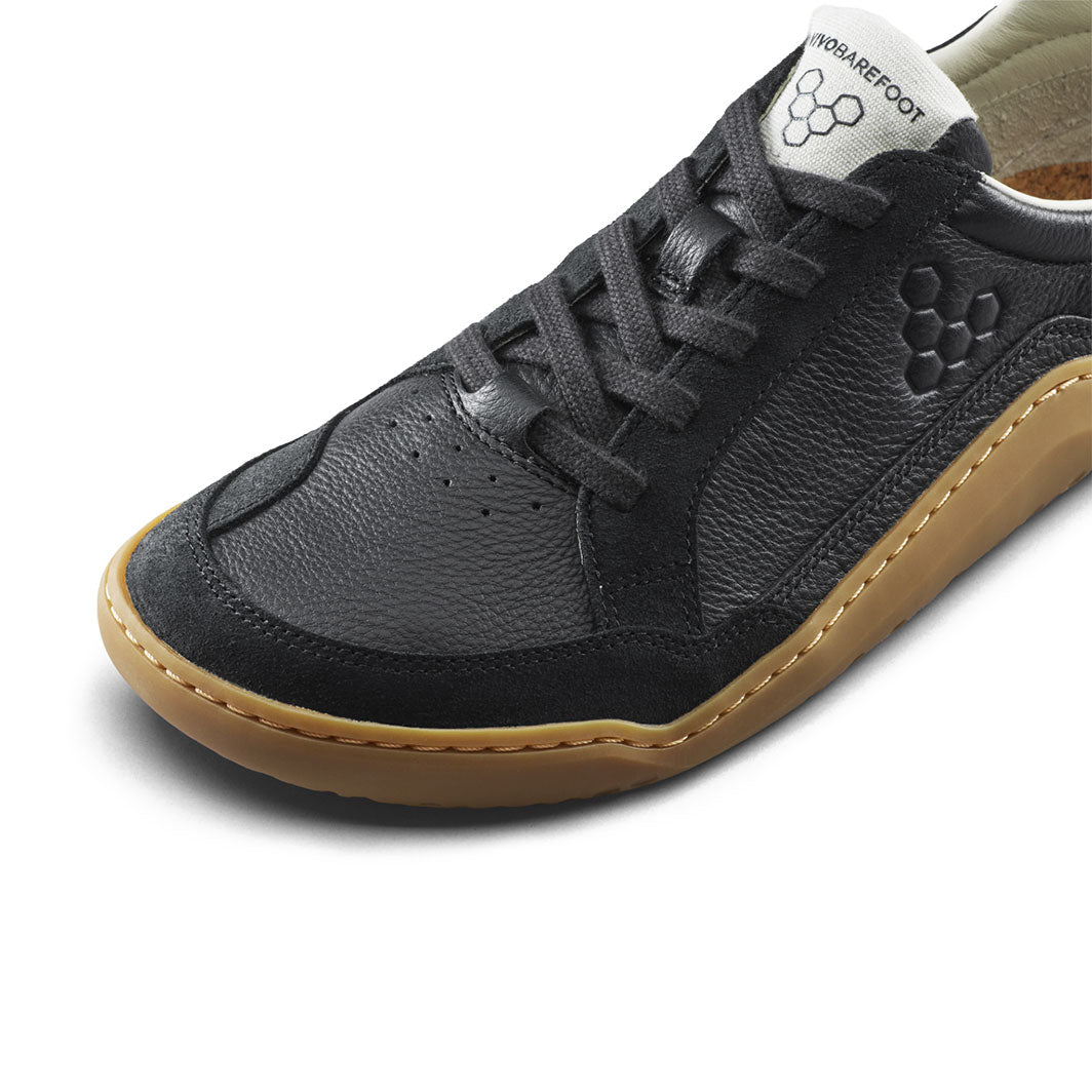 Vivobarefoot Gobi III Sneaker Leather (Womens) - Obsidian