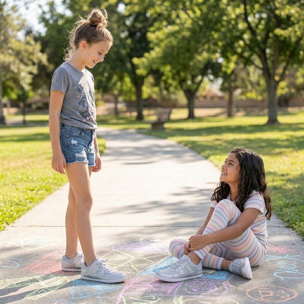 XeroShoes - Prio - Big Kids - Silver Glitter