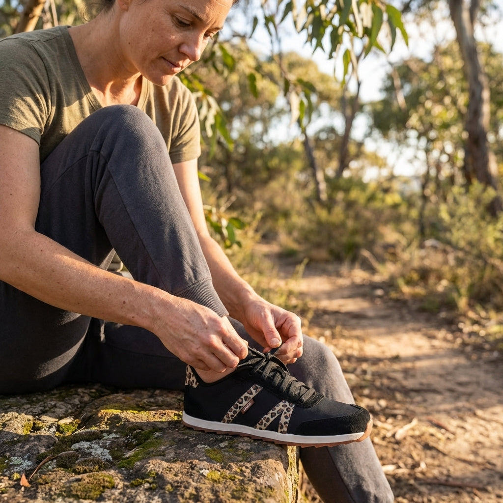 XeroShoes - Wynn - Womens - Black / Leopard