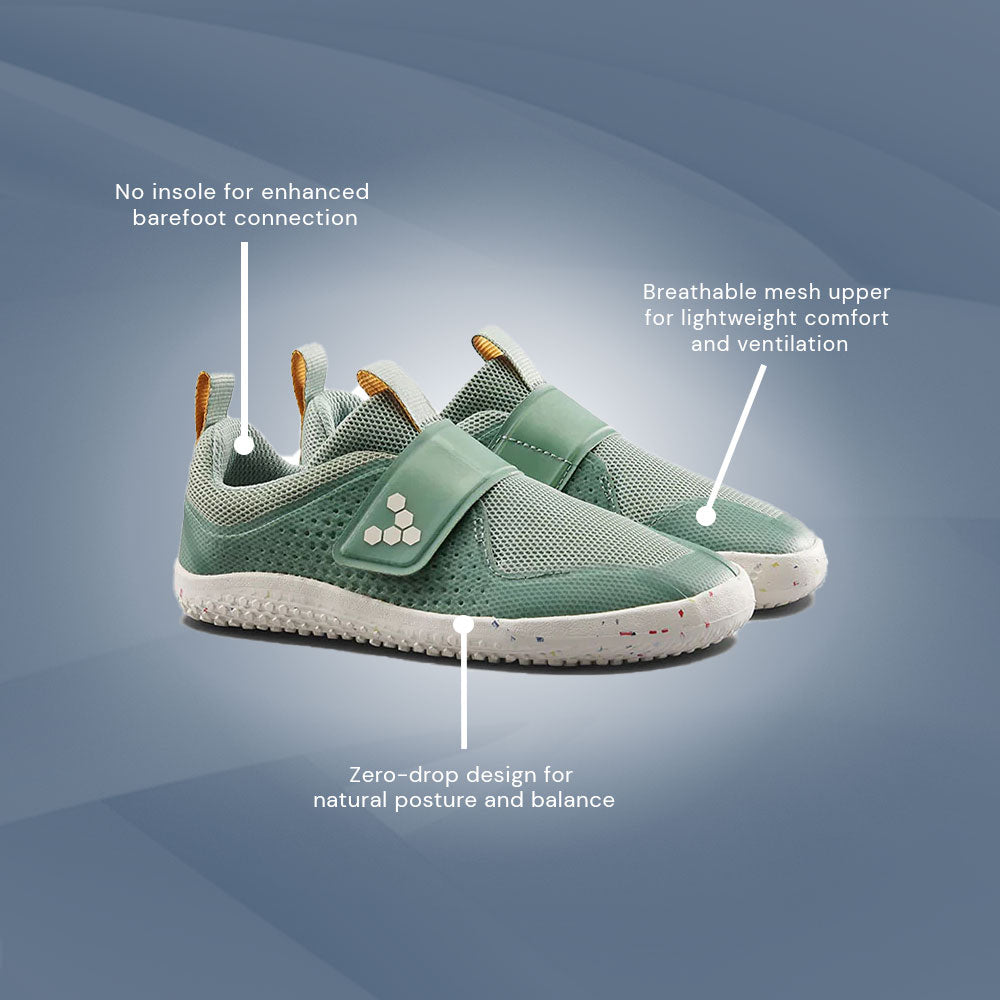 Vivobarefoot - Primus Sport III Kids - Glacial Green