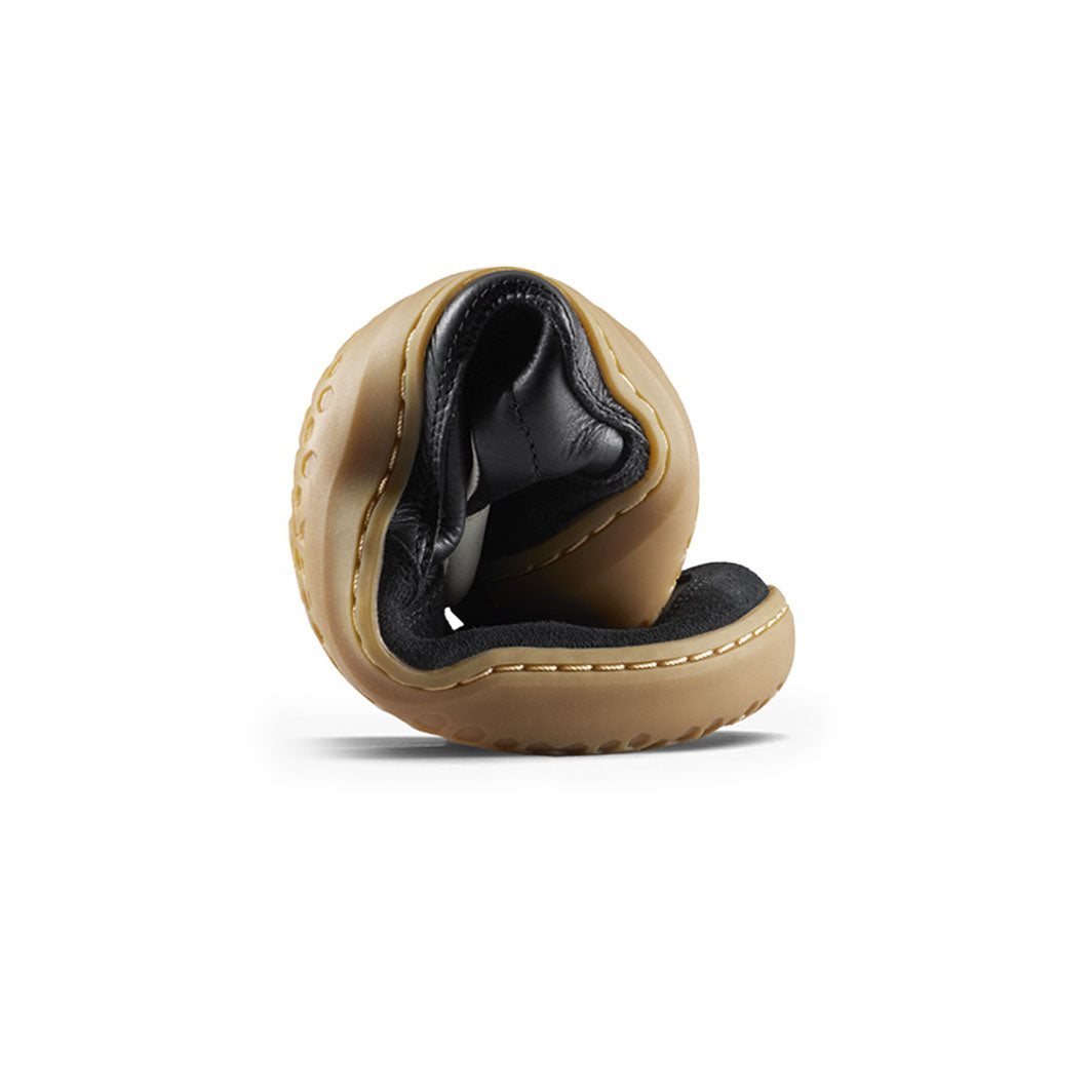 Vivobarefoot Gobi III Sneaker Leather (Womens) - Obsidian