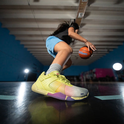XeroShoes - X1 Low - Basketball Shoe - Womens - Sunny Lime