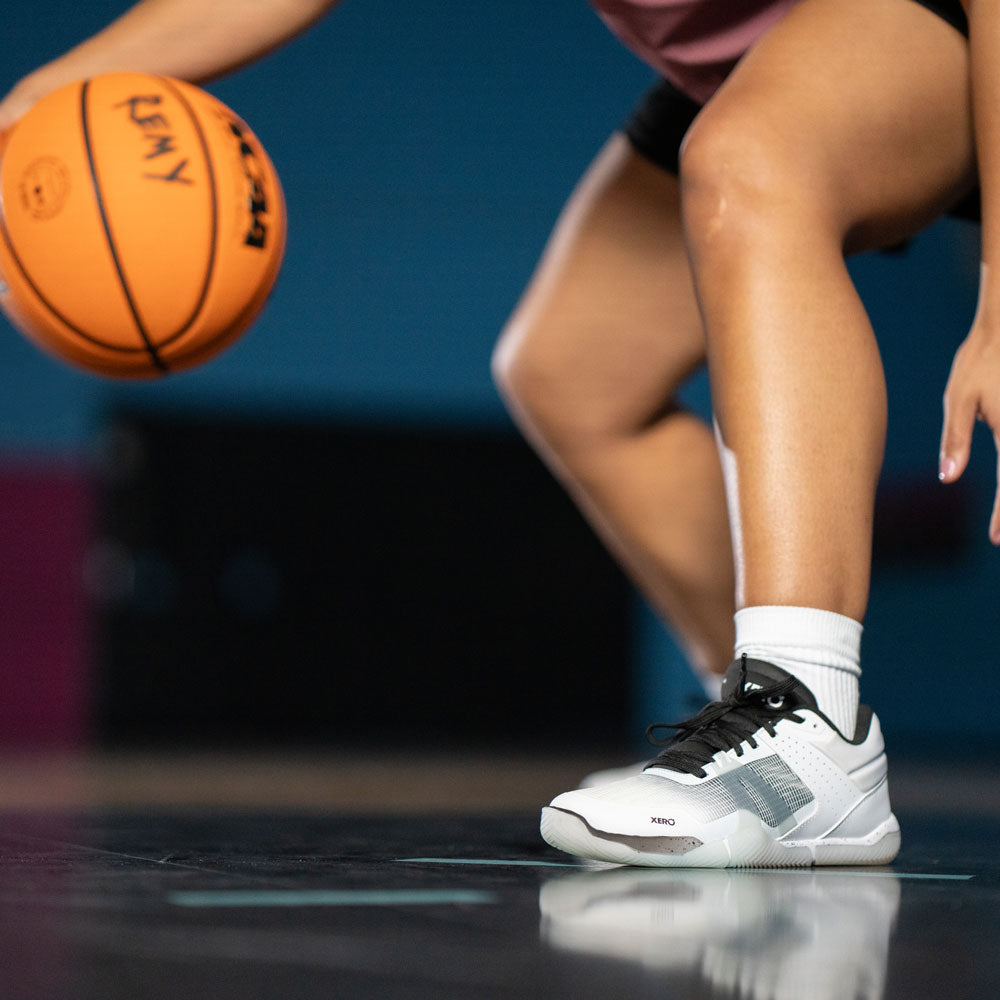 XeroShoes - X1 Low - Basketball Shoe - Womens - White