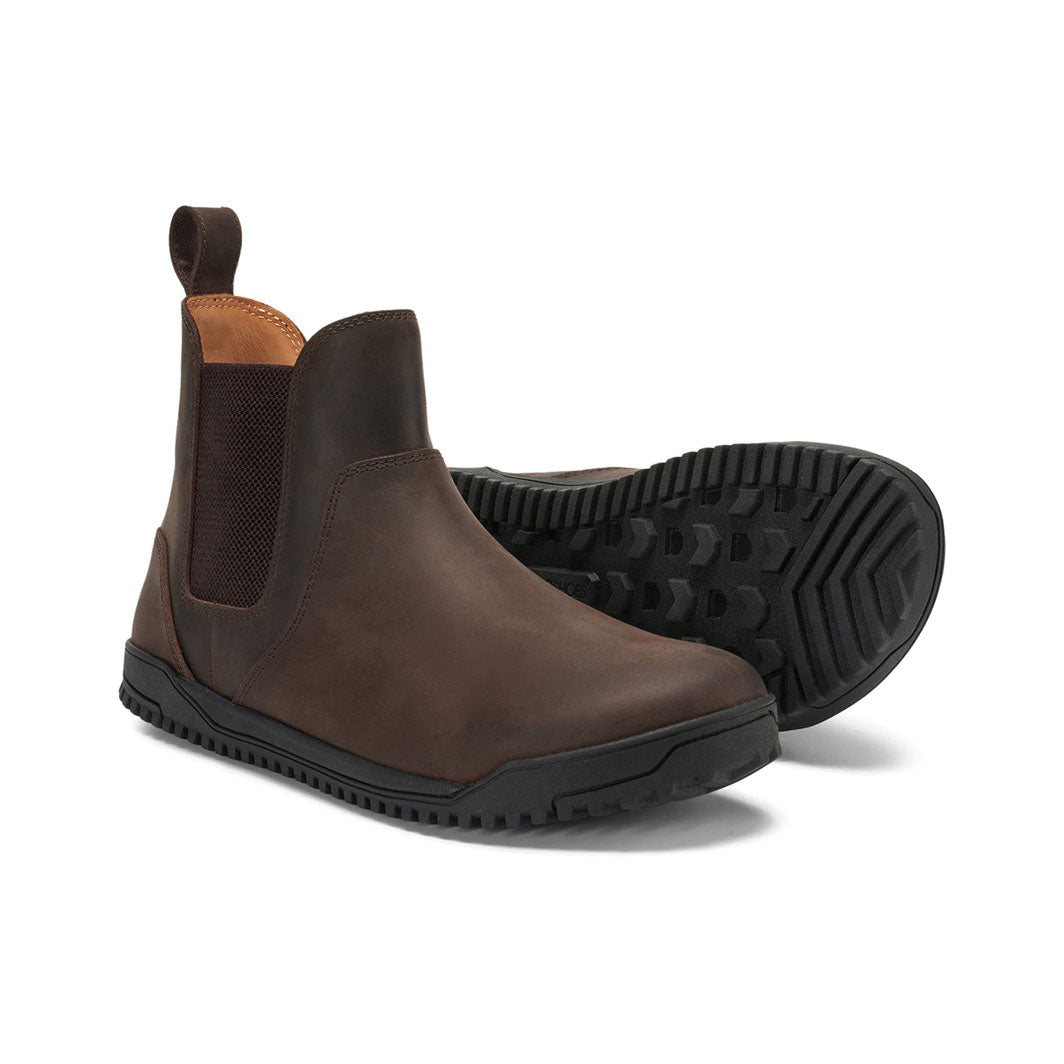 XeroShoes - Ridgeway Leather Chelsea Boot - Mens - Dark Brown