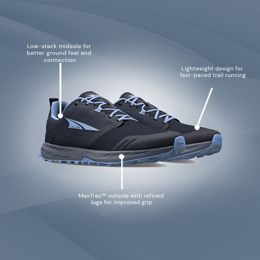 Altra - Superior 7 - Black/Blue - Womens