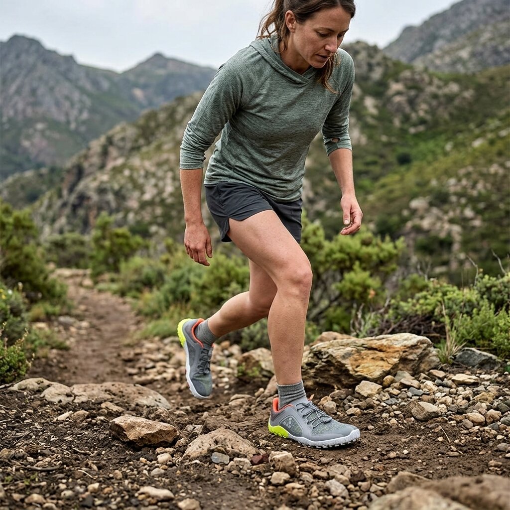 Vivobarefoot Primus Trail III All Weather FG Ultimate - Grey (Womens)