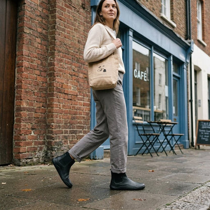 Vivobarefoot Gobi Chelsea - Obsidian (Womens)