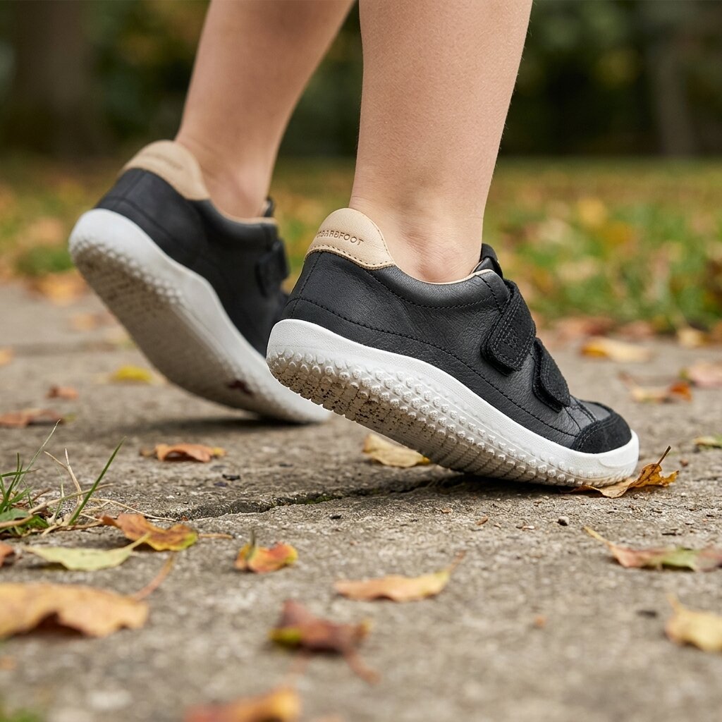 Vivobarefoot - Gobi Sneaker Kids - Obsidian