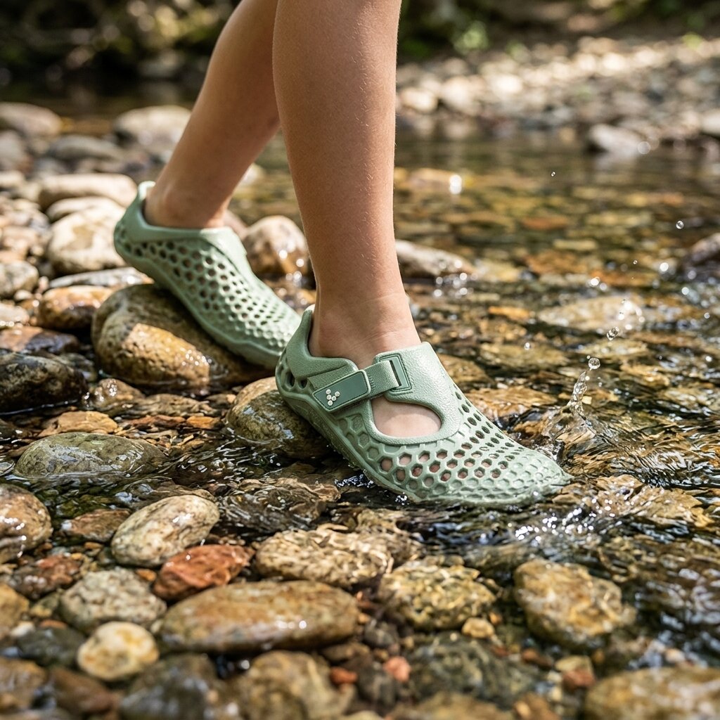 Vivobarefoot - Ultra Sugarlite Kids - Glacial Green