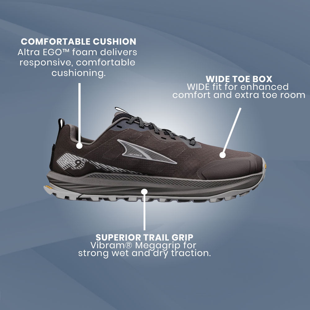 Altra - Lone Peak 9+ WIDE - Chocolate Torte/Silver - Mens