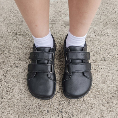 Bprimal Kids - Classic 2.0 - Blackout (Leather) School Shoes